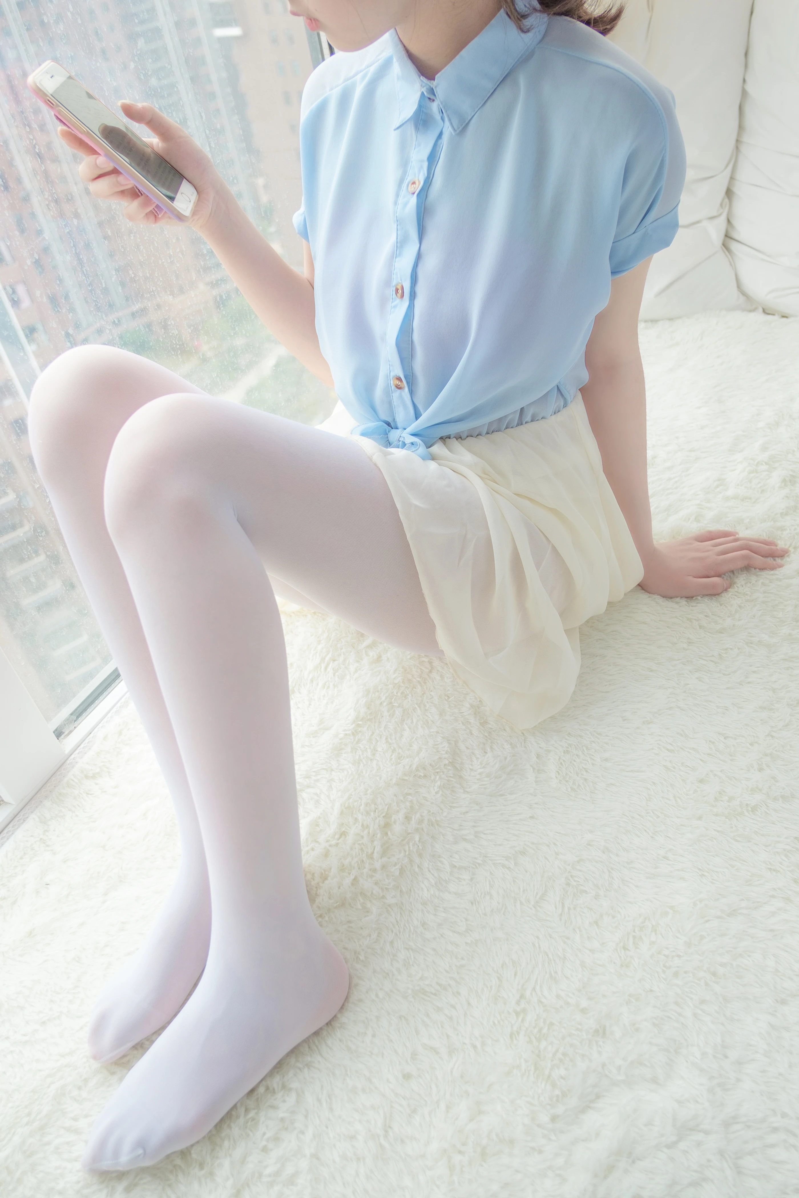 森萝财团 [R15-007] 窗台上的薄纱少女 [83P]插图6